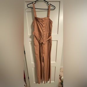 Pilcro and the Letterpress by Anthropologie Romper Pink/Salmon Size 2